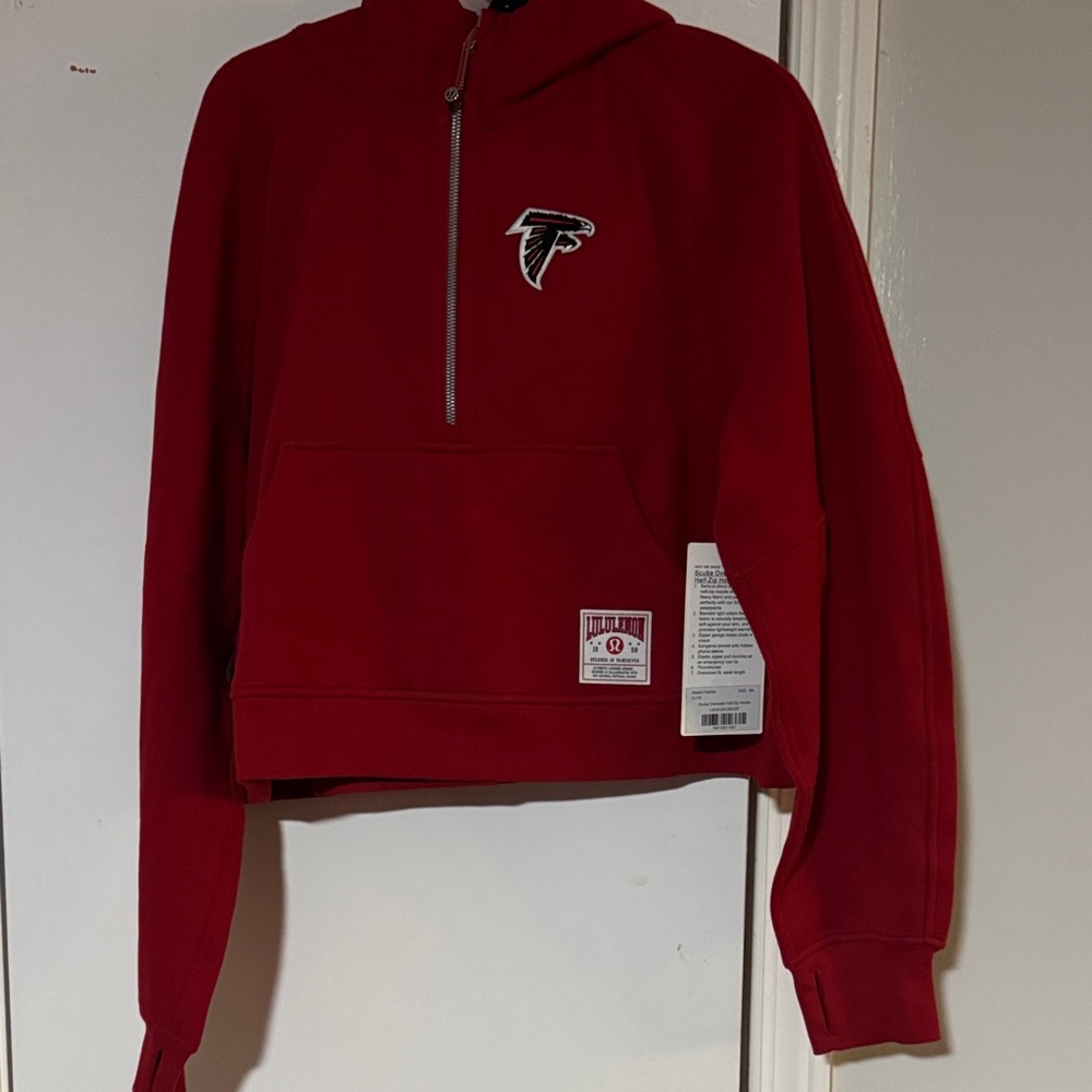 NFL Red Team Apparel Lululemon Hoodie size M/L